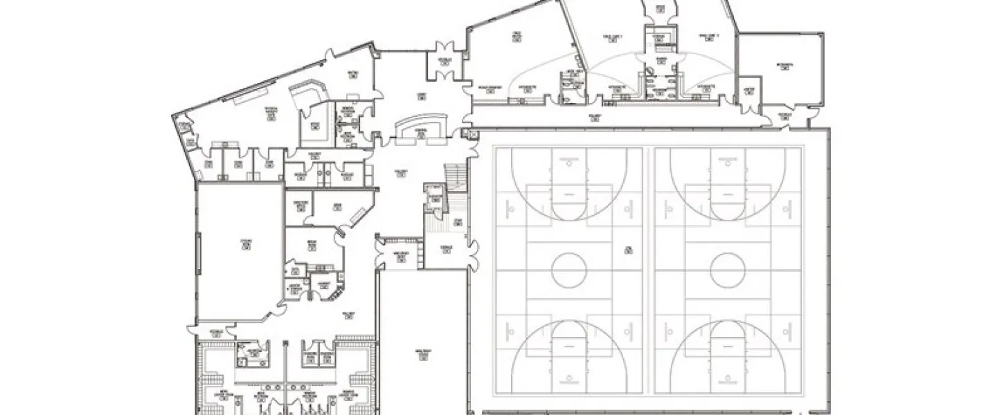 1st floor map